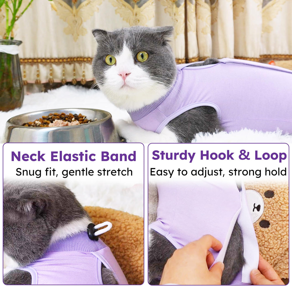 Hpetppy fermeture velcro dorsale pour un maintien personnalisé et manipulation facile