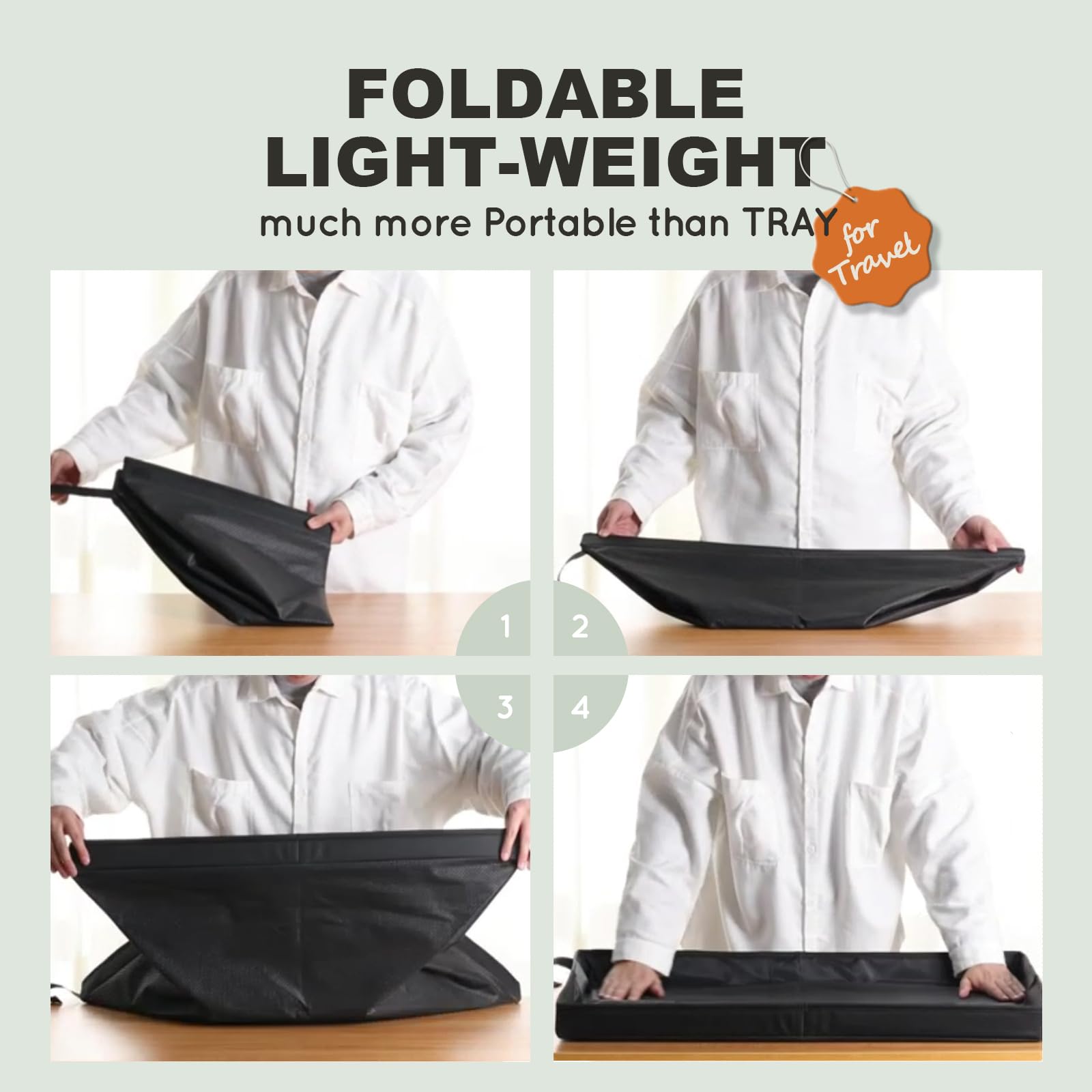 HQ4US 4LEGS doublure intérieure imperméable facile à nettoyer et protéger le sol