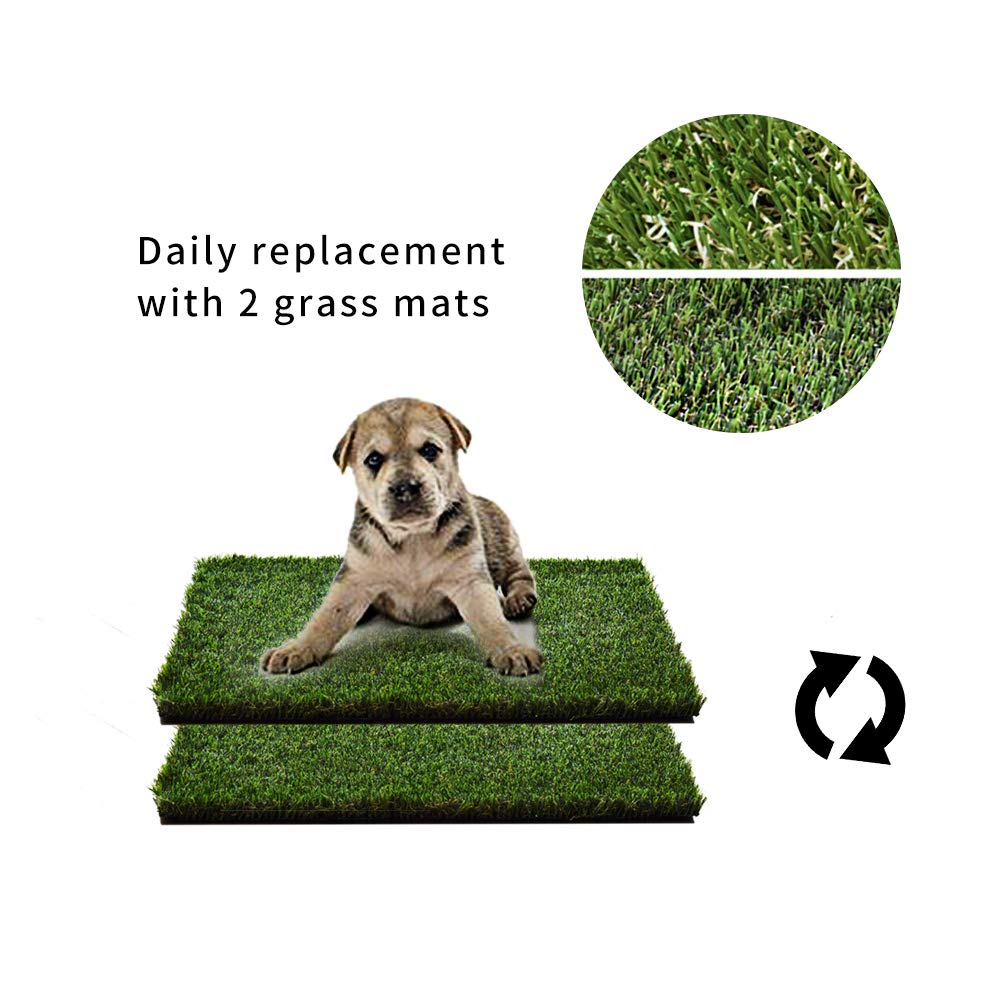 HQ4US 4LEGS deux tapis inclus pour rotation et lavage facile