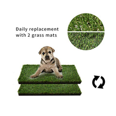 HQ4US 4LEGS deux tapis inclus pour rotation et lavage facile