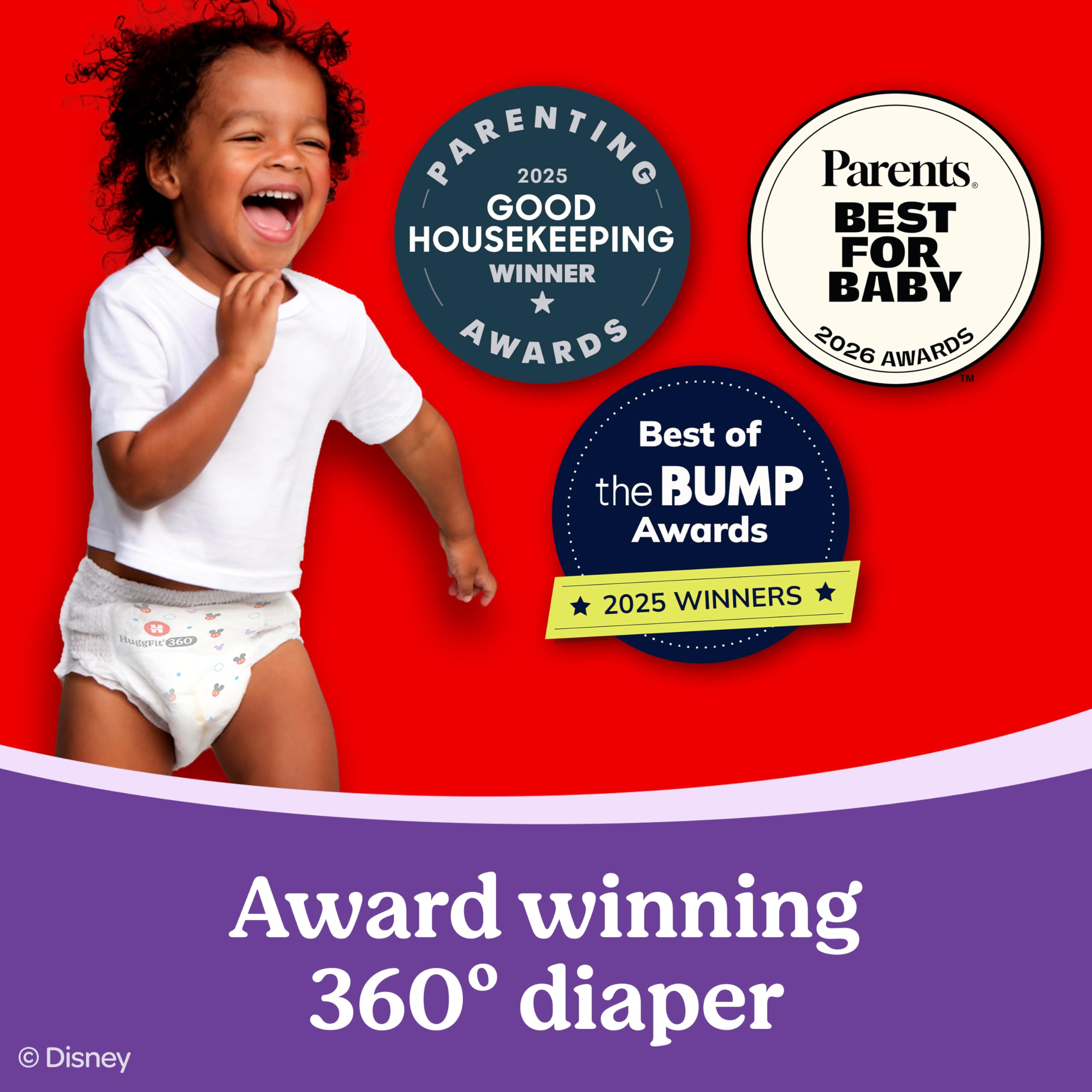 Huggies comparaison taille montrant l'échelle adaptée 41+ lb