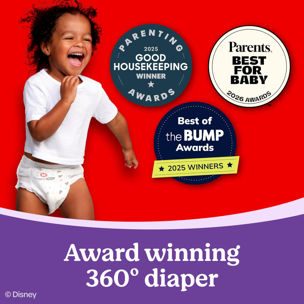 Huggies comparaison taille montrant l'échelle adaptée 41+ lb