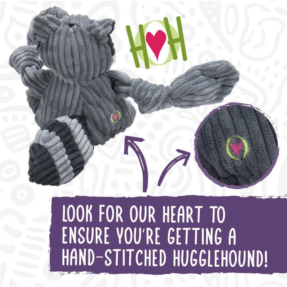 HuggleHounds Dillie Duck profil illustrant la forme résistante et moelleuse