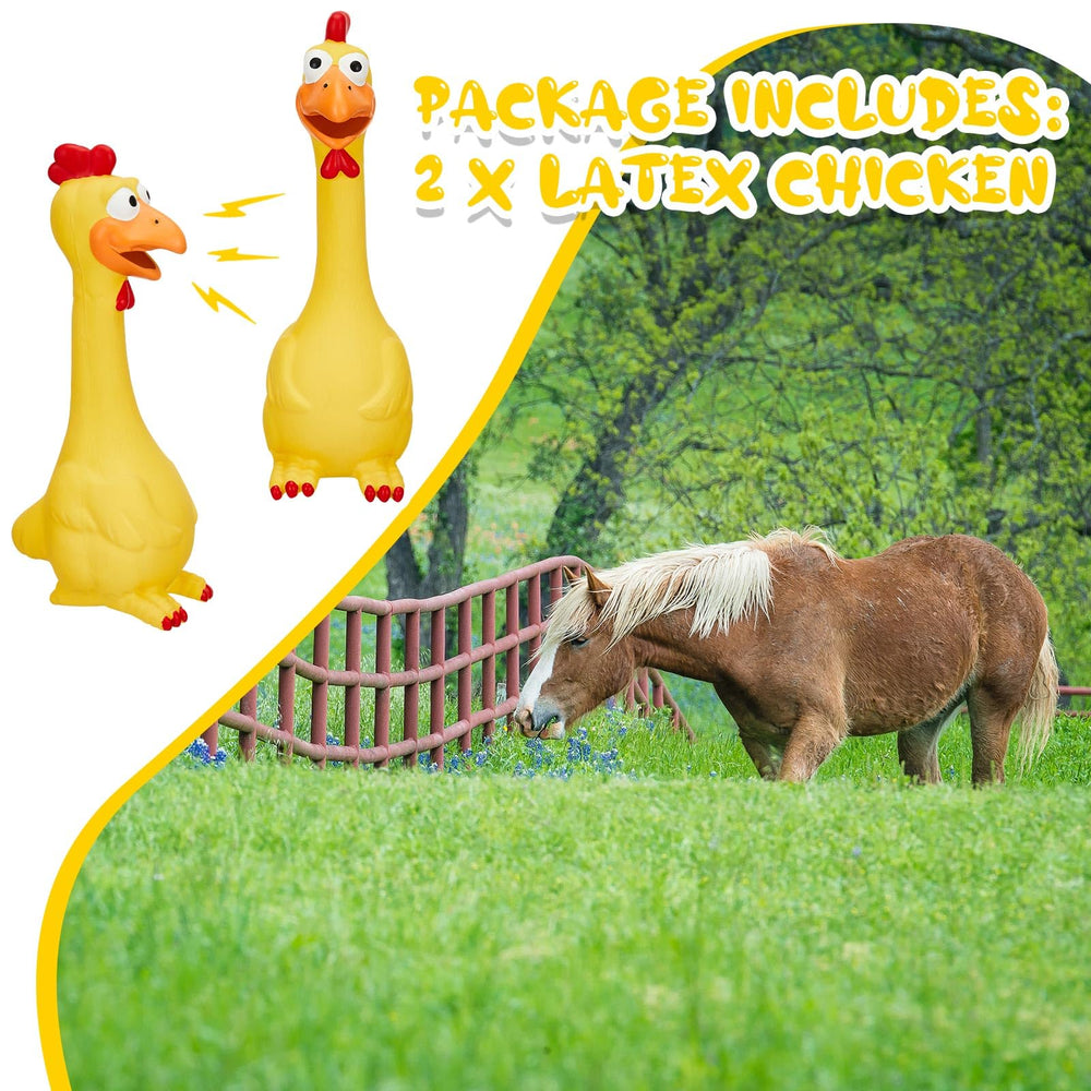 Hungdao jouet utilisé par cheval démontrant stimulation et interaction