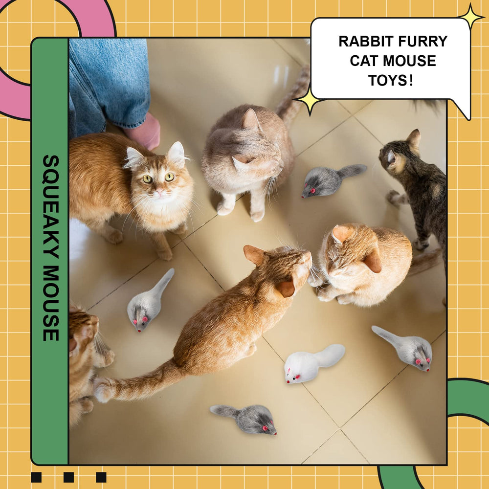 Hungdao souris en action avec chat stimulant la chasse et l'exercice