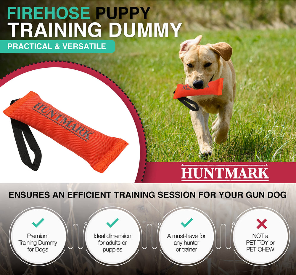 HUNTMARK bumper flottant en eau, idéal pour entraînements aquatiques