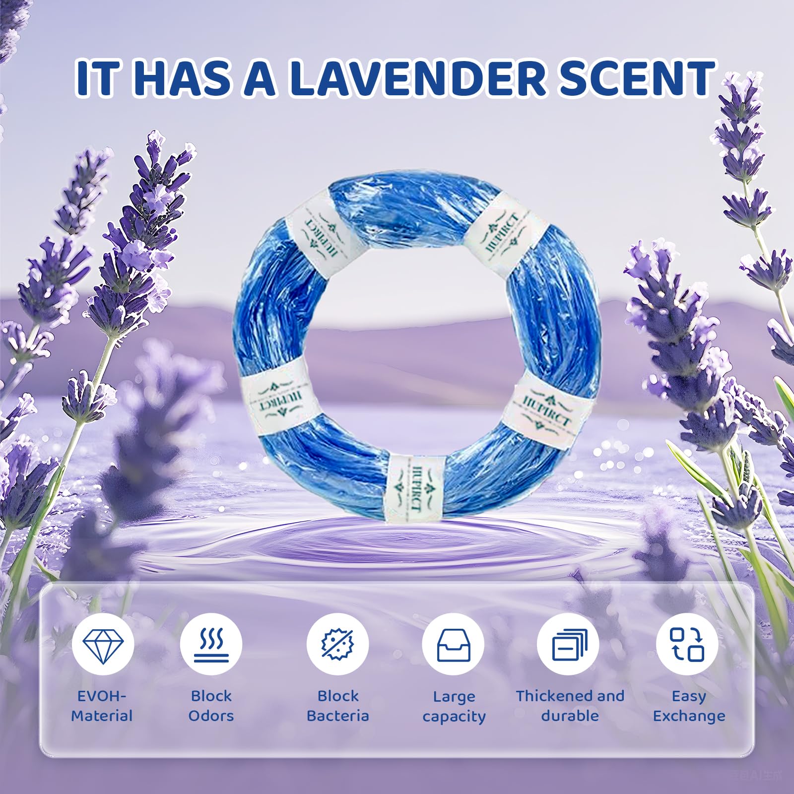 HUPIRCT lavande en arrière-plan apportant parfum naturel agréable