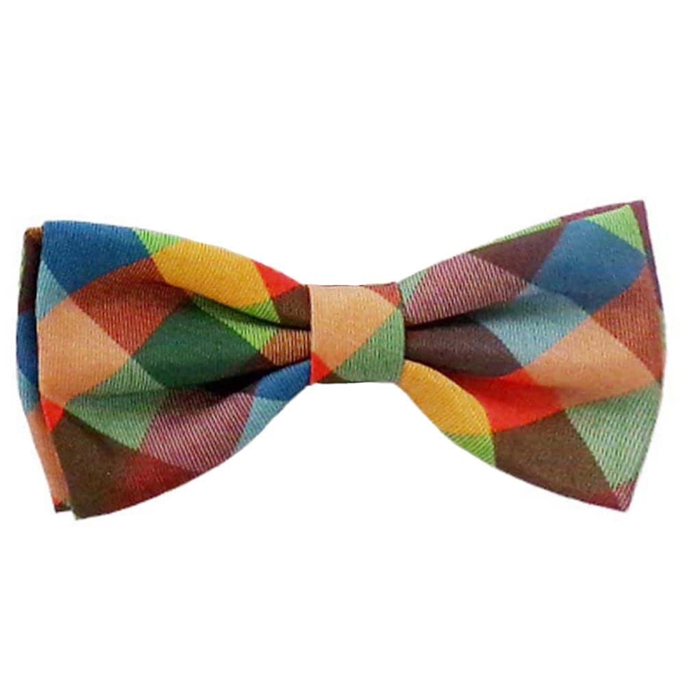 Huxley & Kent noeud papillon face motif automne, look soigné instantané