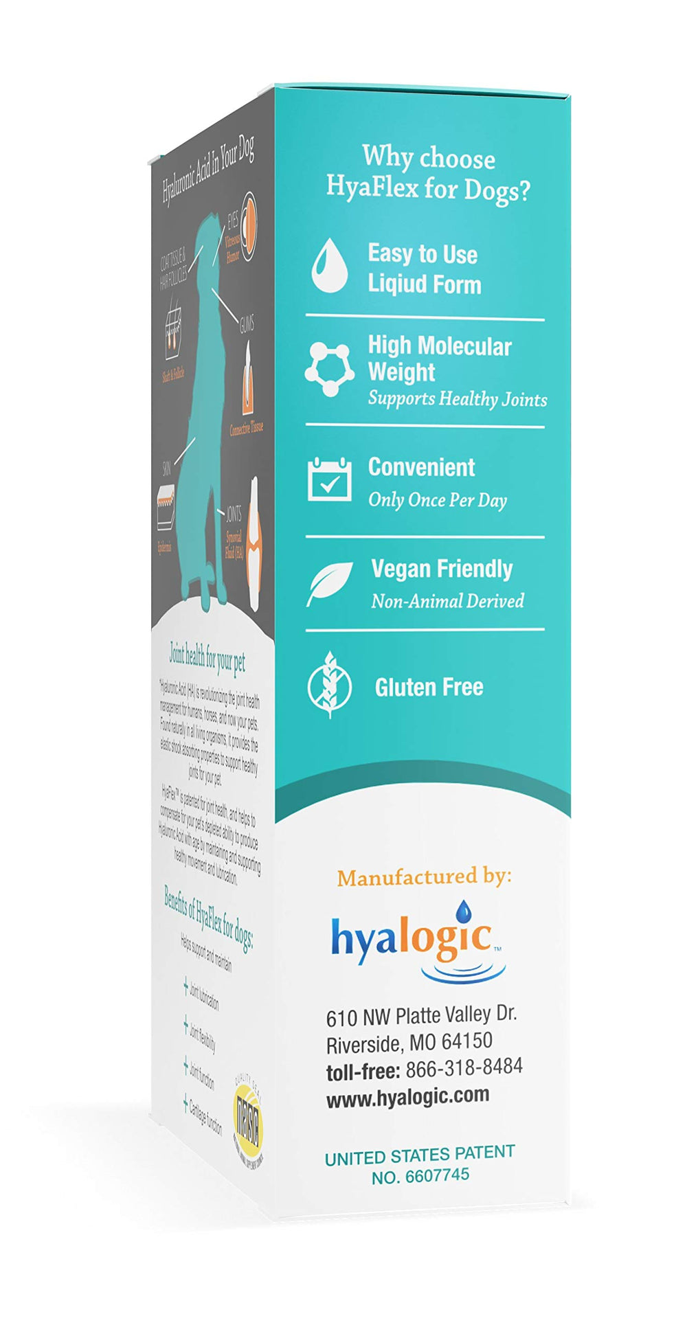 Hyalogic HyaFlex bouchon doseur pour dosage précis et administration facile