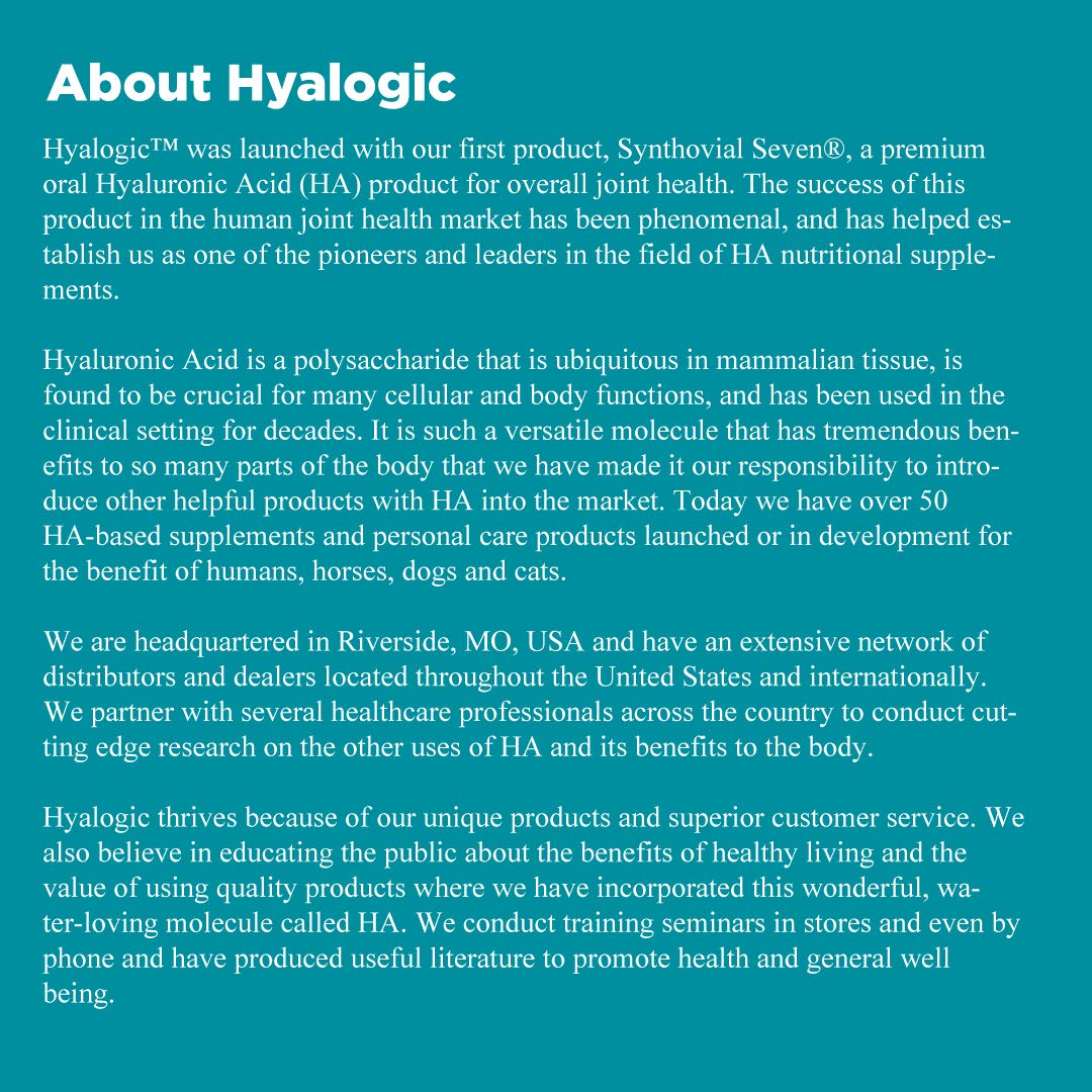 Hyalogic HyaFlex comparaison de taille en main montrant flacon compact pratique