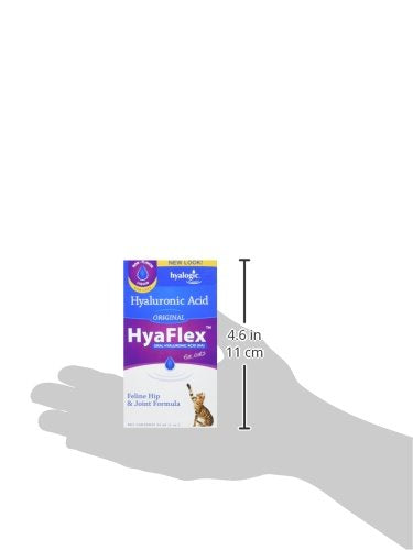 Hyalogic goutte versée sur croquette facilitant acceptation alimentaire