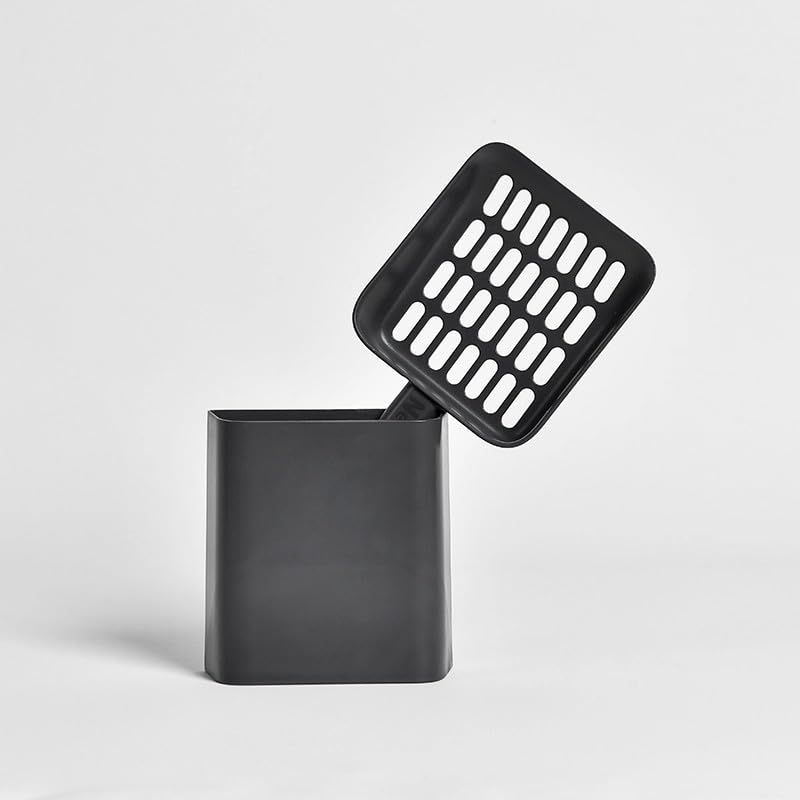 hychipet coin litière décoré montrant intégration discrète dans la maison