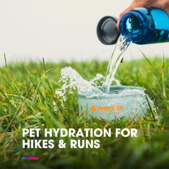 HydraPak Rover en usage rempli d'eau, hydratation rapide pour chien