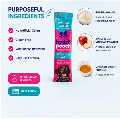 HYDRO POOCH utilisation en randonnée pour réhydrater chien pendant activité