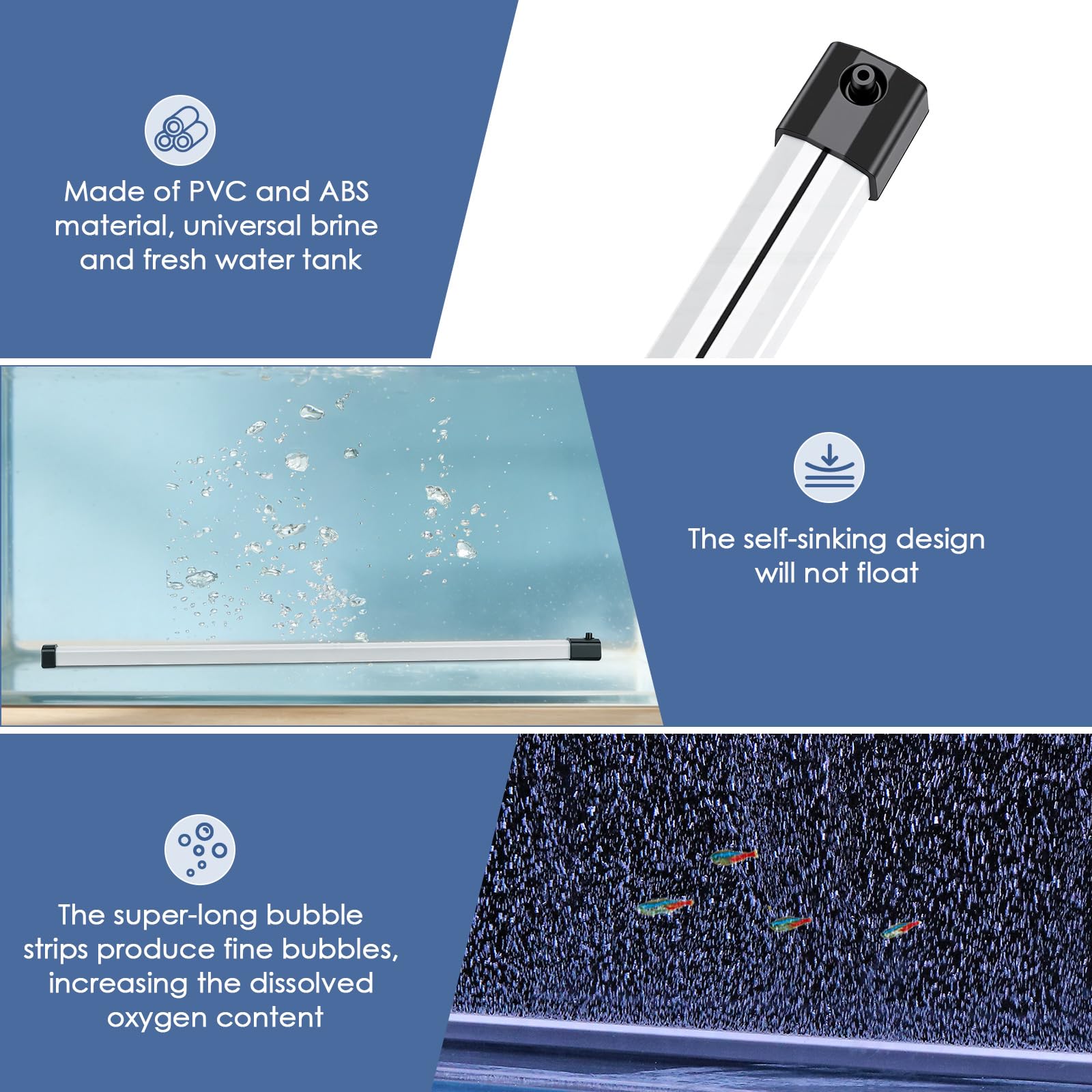 hygger comparaison de taille avec une main pour évaluer l'échelle bénéfice choix