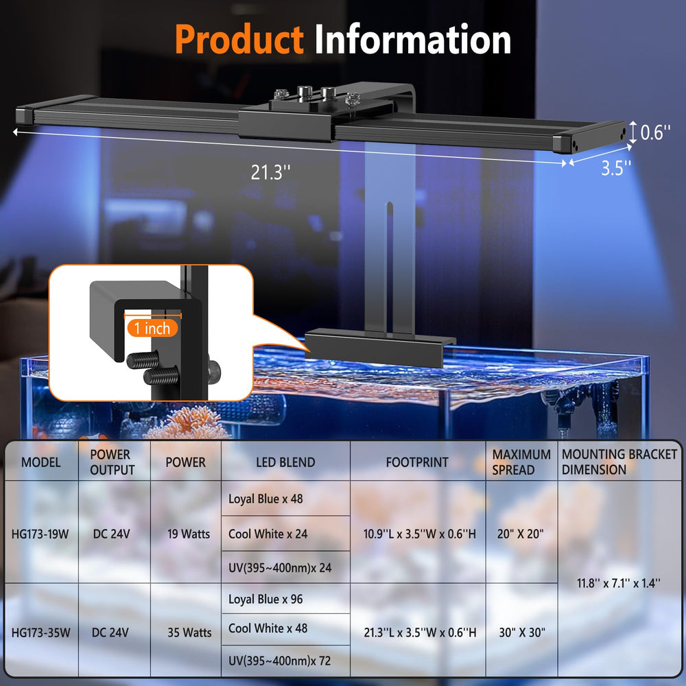 hygger boîtier ventilateur et contrôleur inline pour refroidissement sûr