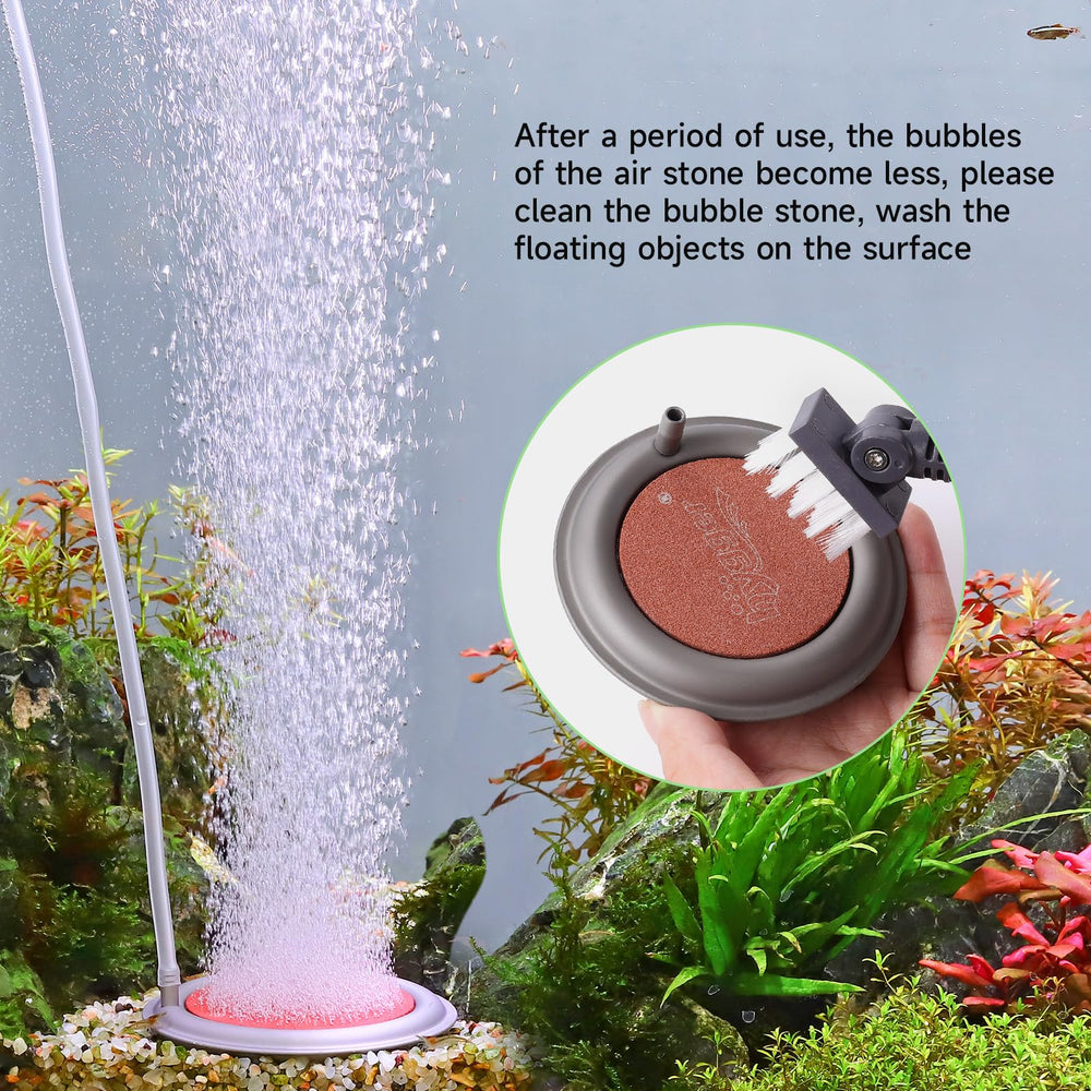 hygger bulles ultra-fines remontant pour un échange gazeux efficace