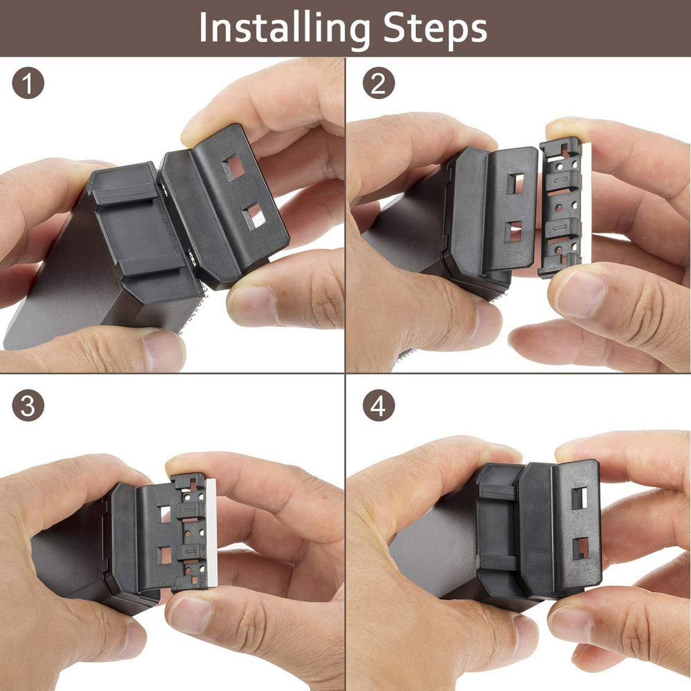 hygger vue de comparaison taille et échelle à côté d'une main pour visualiser les dimensions