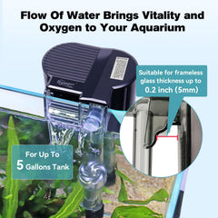 hygger détail mousse filtrante haute densité pour eau claire et filtration efficace
