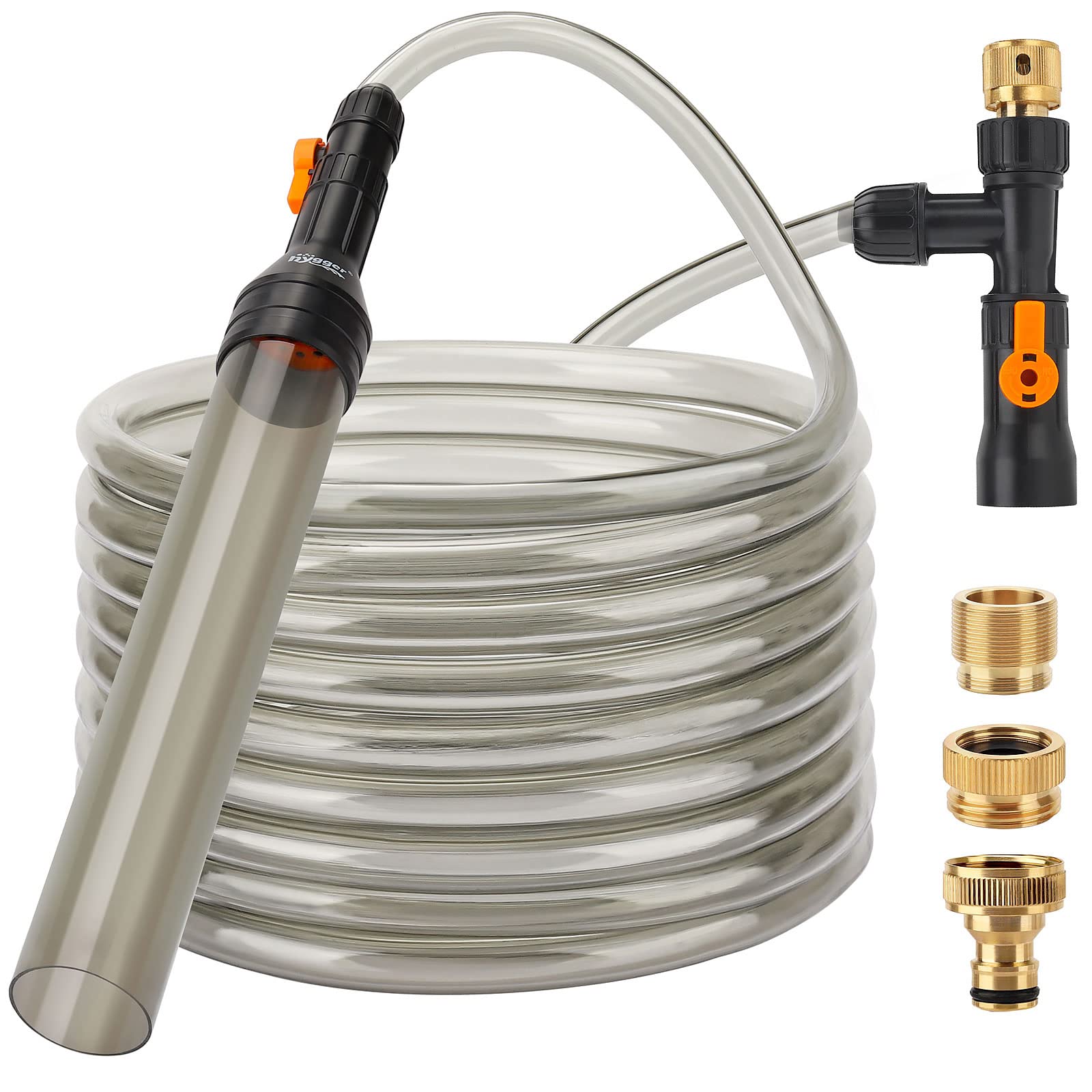 hygger vue avant du kit pour changer l'eau facilement