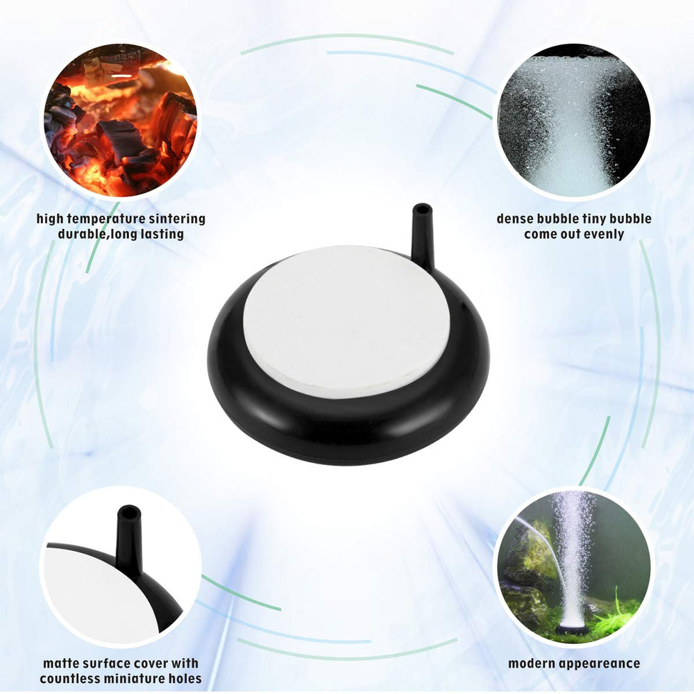 hygger gros plan texture frittée durable pour diffusion d'oxygène efficace