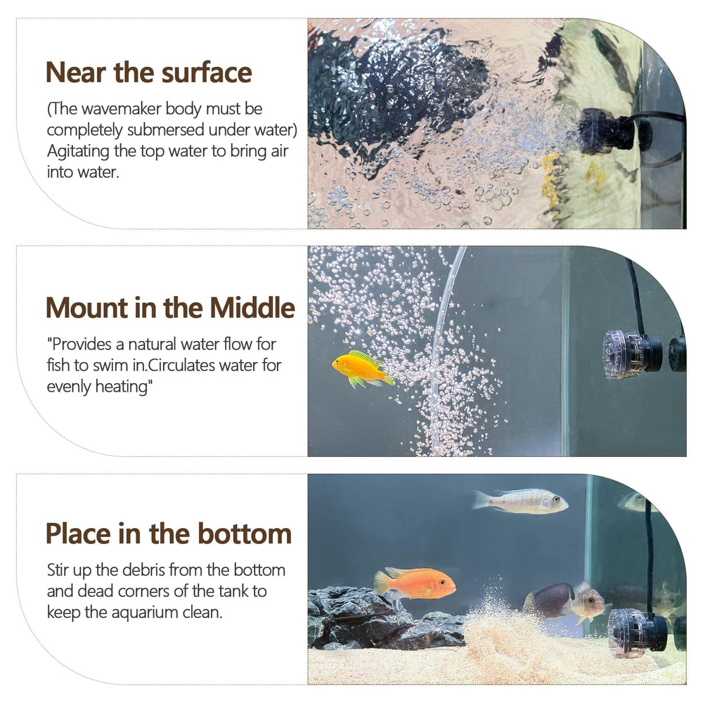 hygger embouts interchangeables pour moduler le flux selon besoins