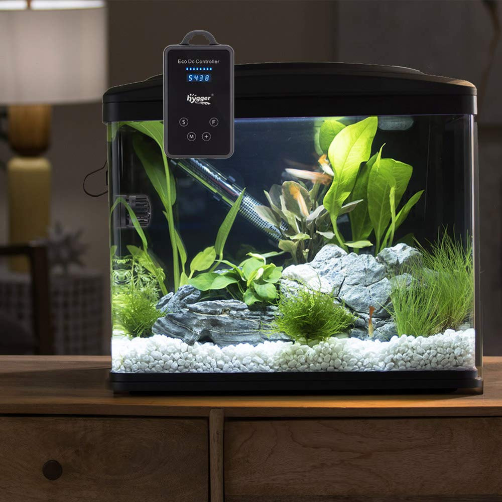 hygger wave maker en fonctionnement montrant amélioration du mouvement de l'eau
