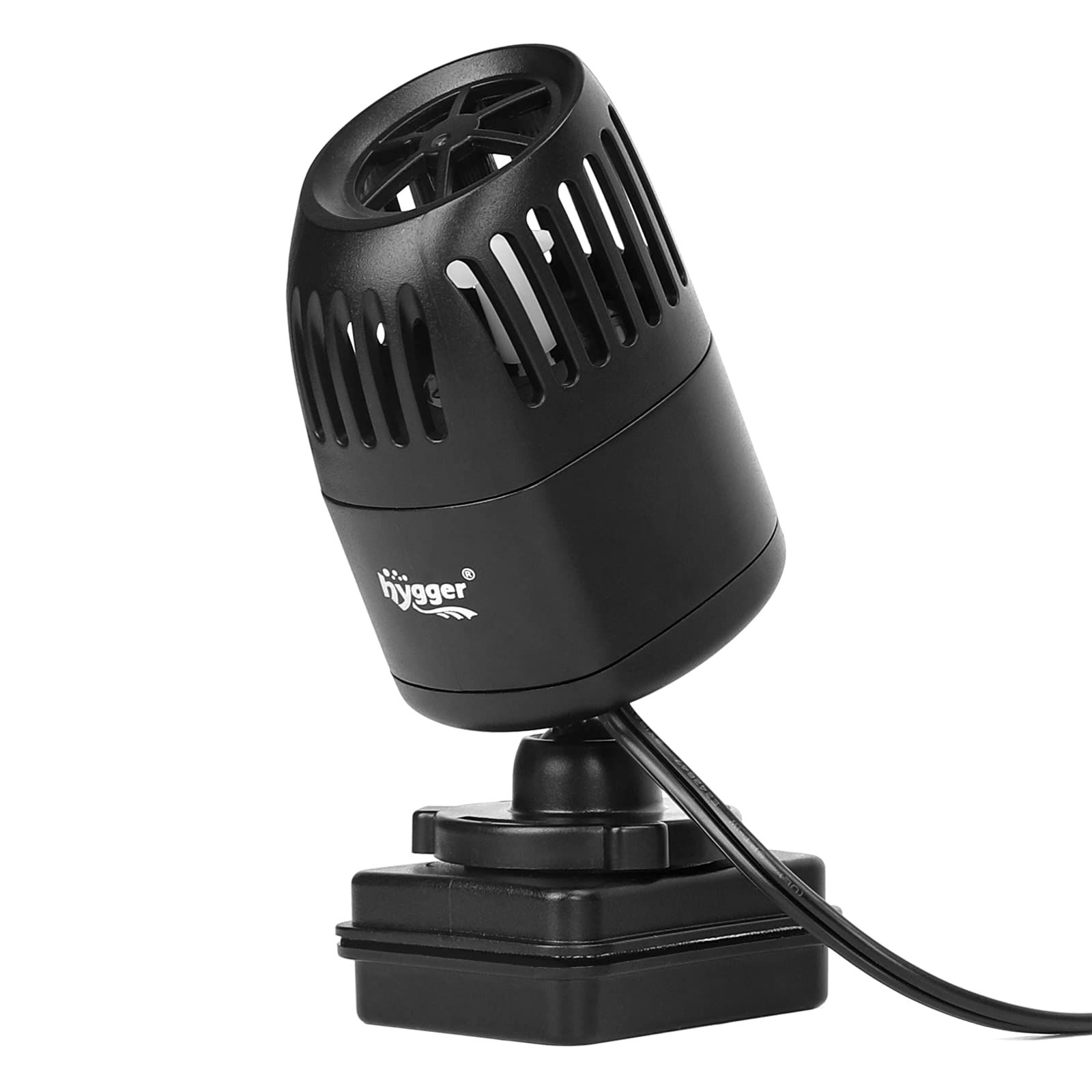 hygger pompe frontale montrant le boîtier compact et le design discret bénéfique pour l'esthétique