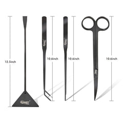 hygger spatule pour sable en train de lisser le substrat bénéfice finition propre