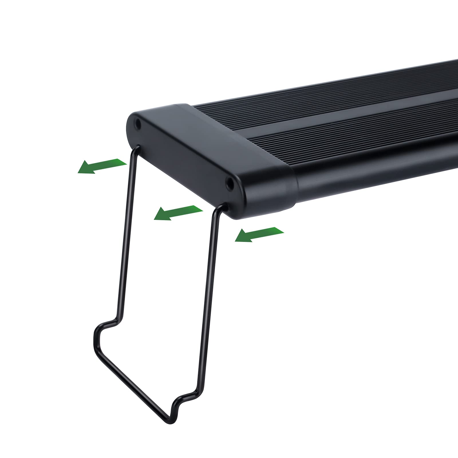 hygger support lampe en usage sur aquarium protège plantes et réduit éclaboussures