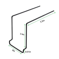 hygger support lampe vue de profil prouvant gain d'espace et élévation