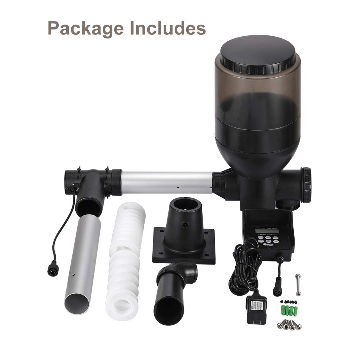 hygger alimentation manuelle one-click pour appoint immédiat