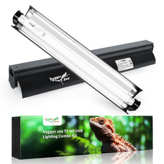 Hygger zoo luminaire T5 face avant montrant montage facile et diffusion homogène