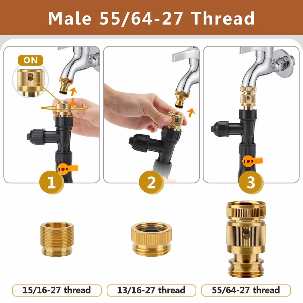 hygger adaptateurs filetage zoom garantissant compatibilité robinet