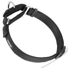 Hyhug collier martingale face avant noir, sécurité et contrôle doux