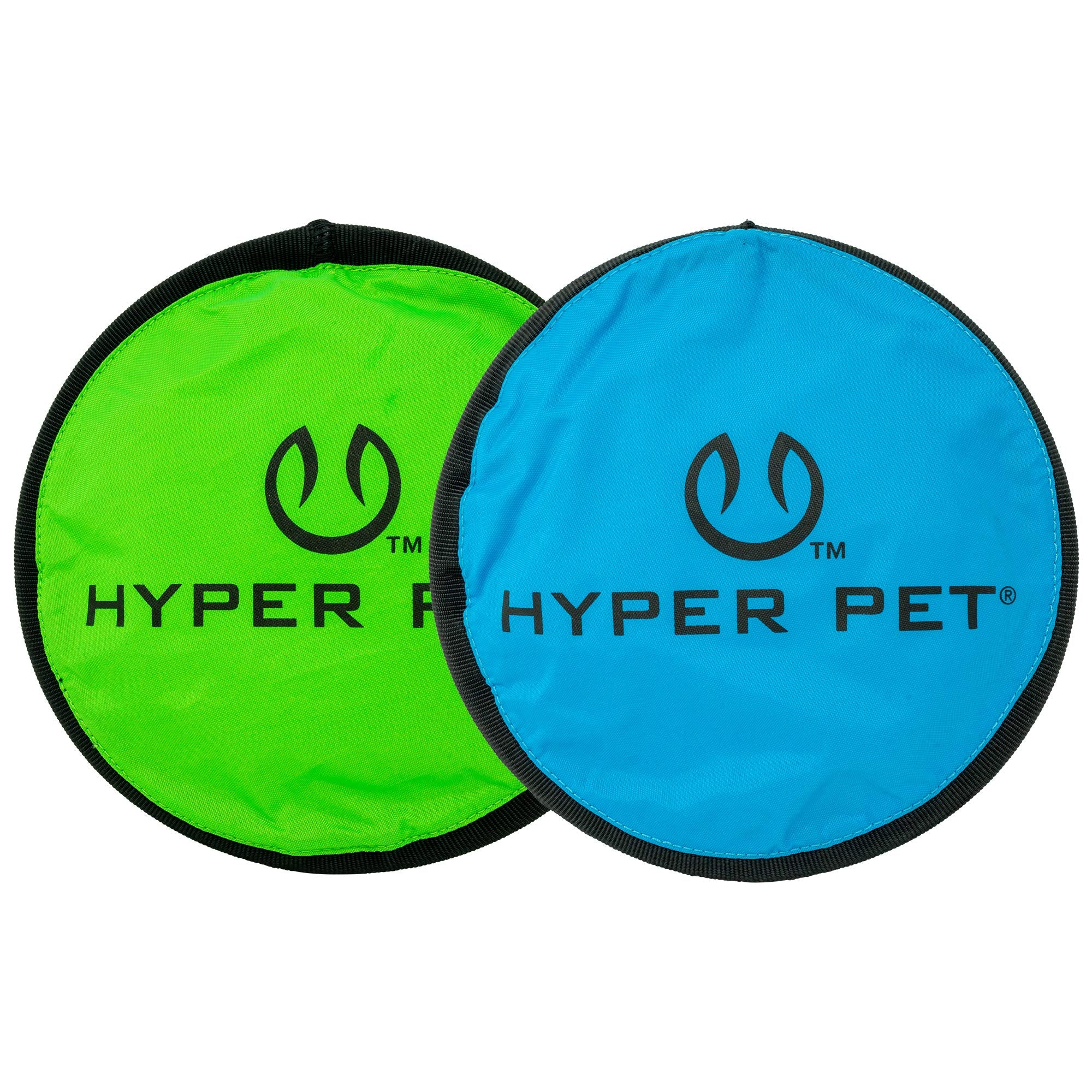 Hyper Pet disque volant face avant montrant la forme et visibilité