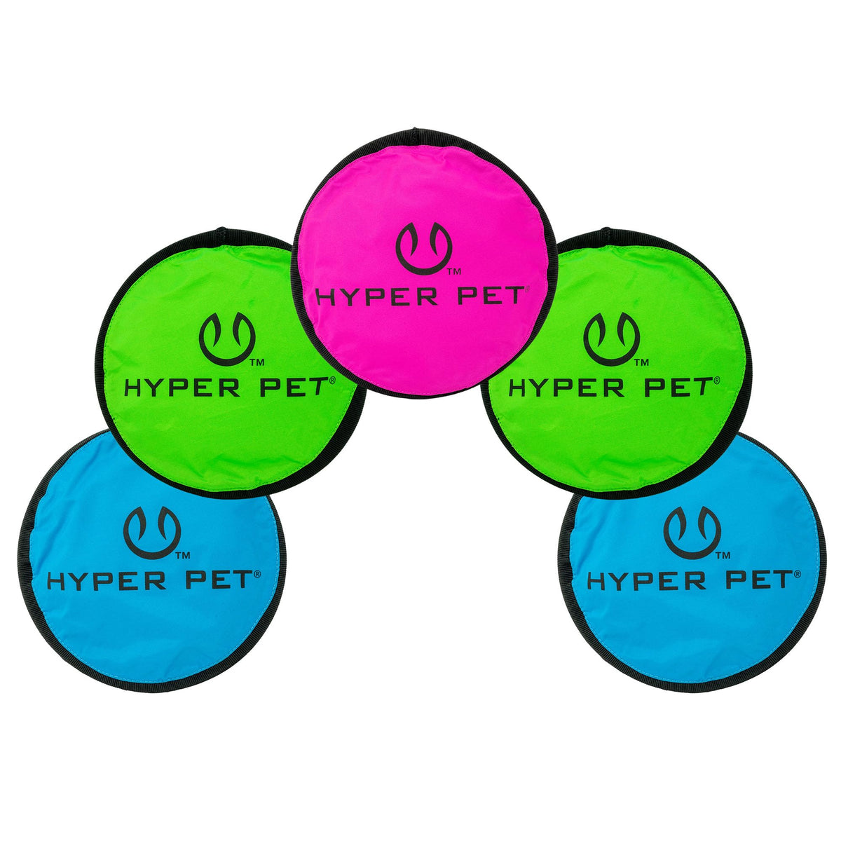 Hyper Pet Flippy Flopper vue avant de l'emballage pratique et coloré