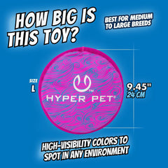Hyper Pet Flippy Flopper gros plan texture nylon protégeant les dents
