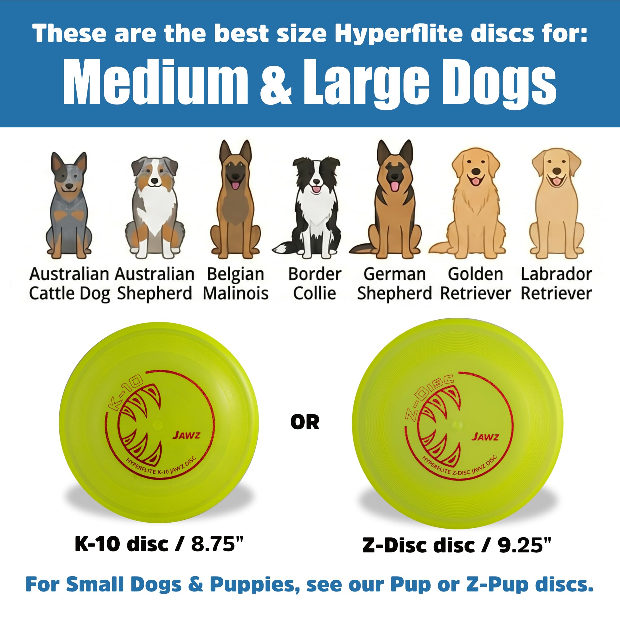 Hyperflite K-10 Jawz gros plan texture double offrant une meilleure prise pour le chien