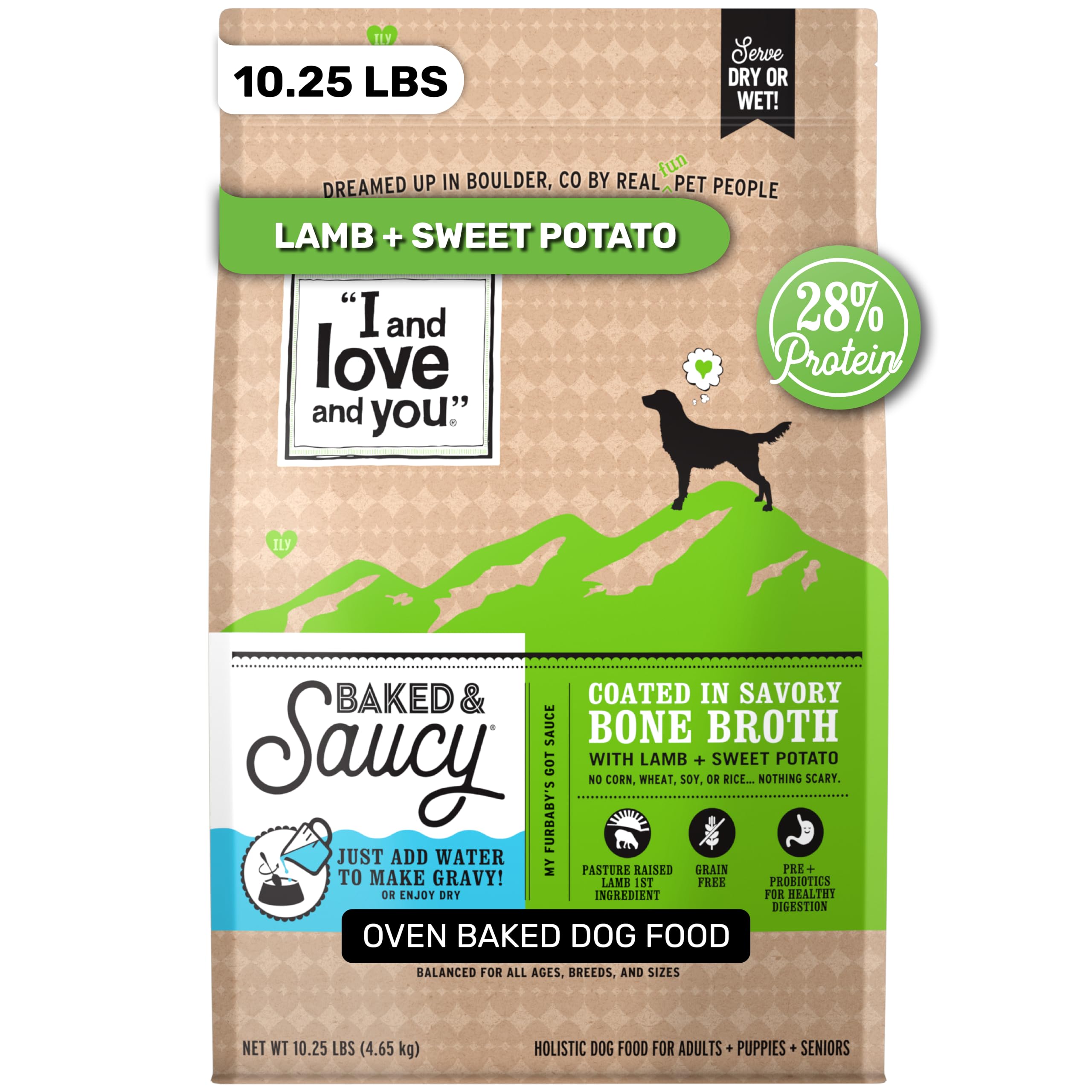 I AND LOVE AND YOU emballage avant montrant le produit et bénéfice appétence