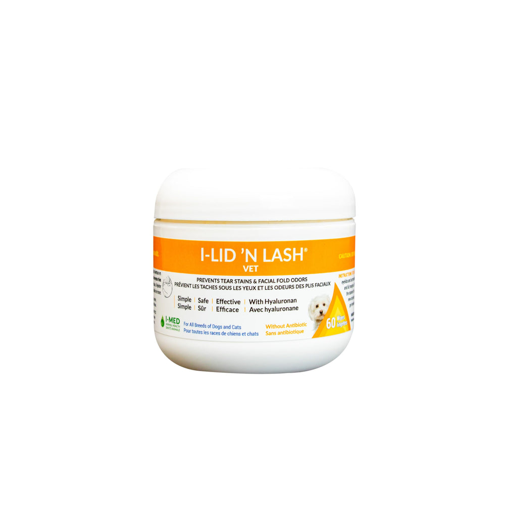 I-LID 'N LASH flacon d'hyaluronan illustrant l'ingrédient hydratant et apaisant