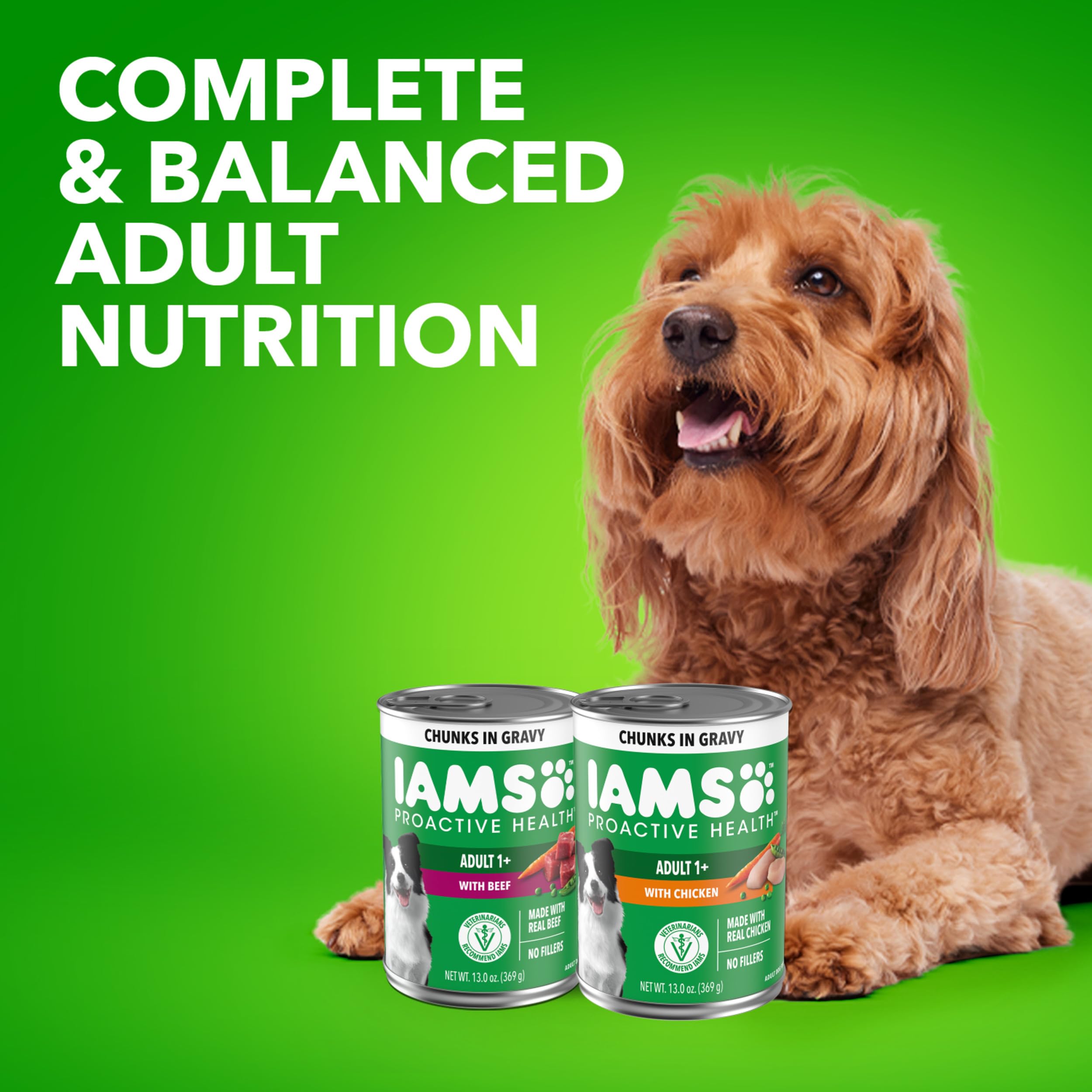 iams cuillère montrant texture tendre et facilité de service