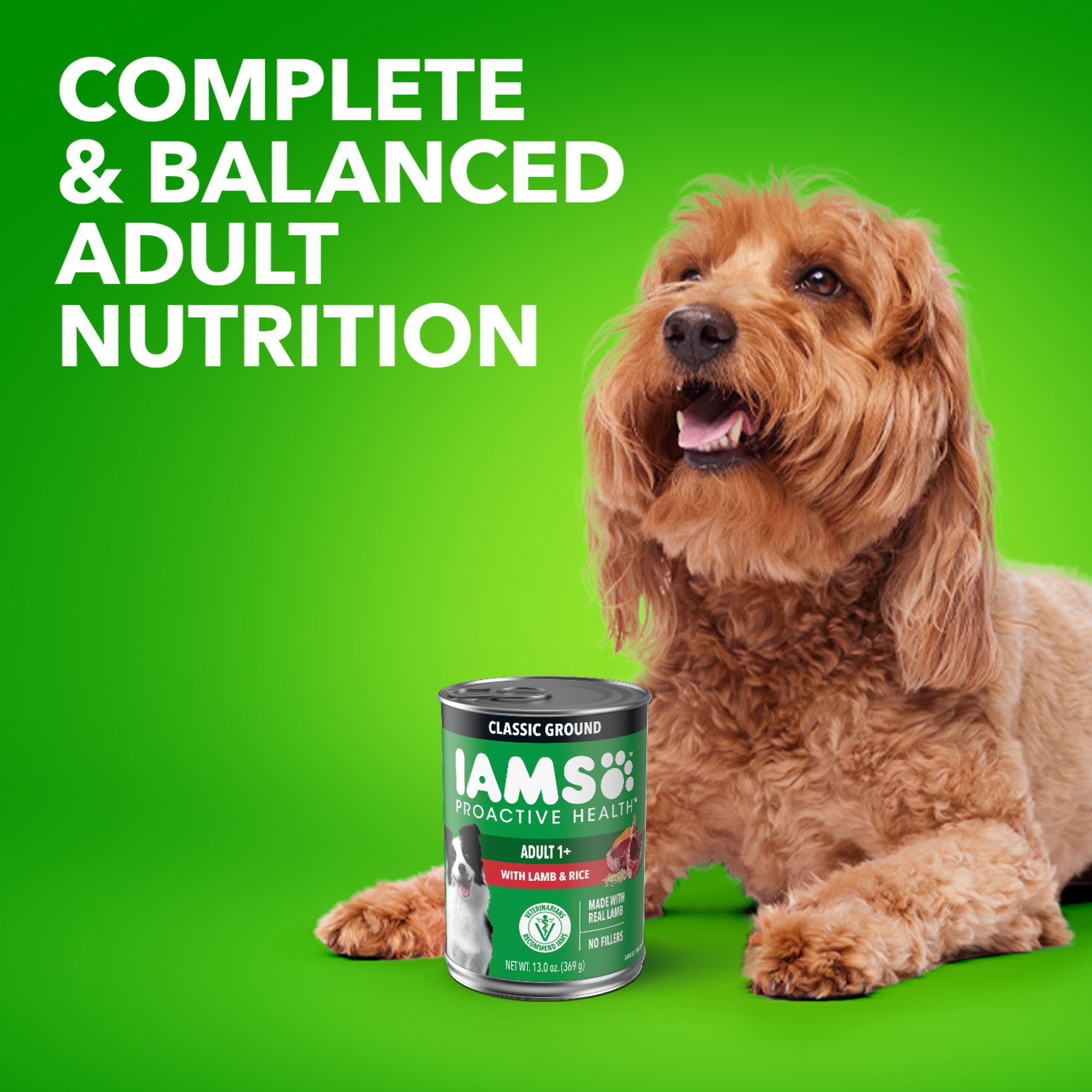 IAMS conservation après ouverture au réfrigérateur montrant gestion pratique