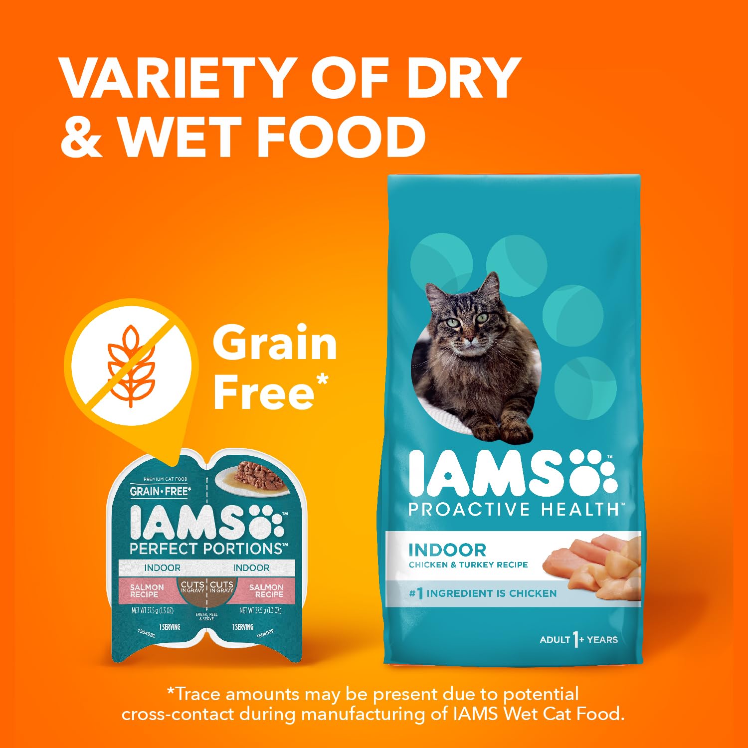 IAMS main pelant le film facile à ouvrir pour service rapide