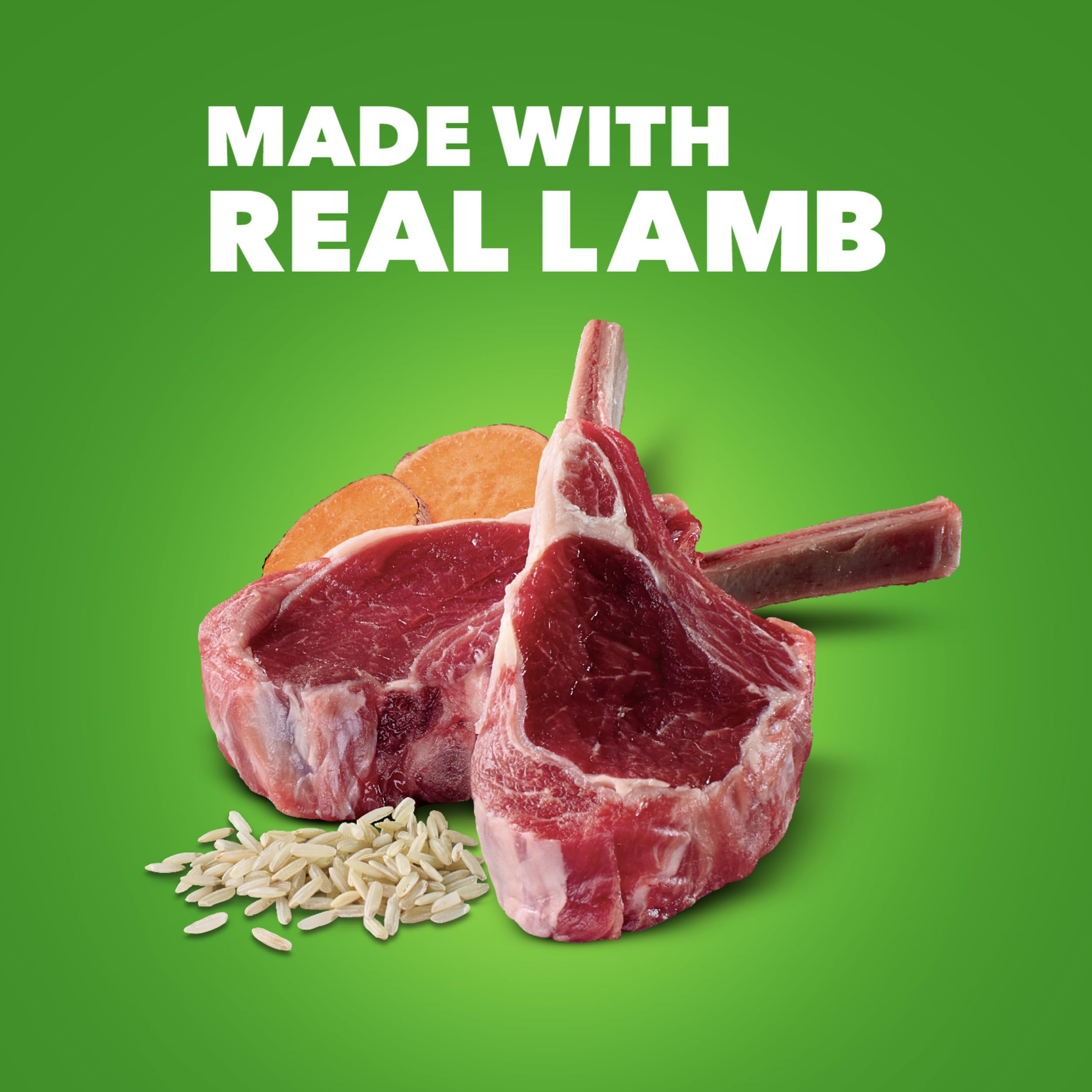 IAMS portion servie au bol démontrant une présentation pratique pour repas