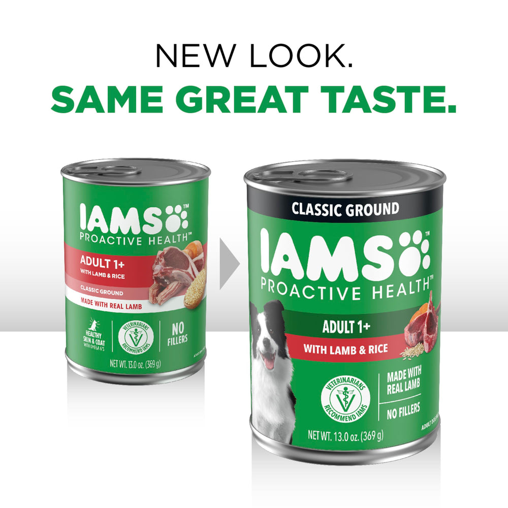 IAMS détail de la texture en sauce illustrant la consistance facile à servir