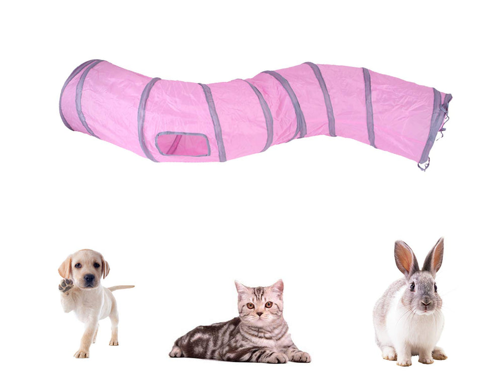 iCAGY tunnel en usage avec chaton stimulant activité et curiosité