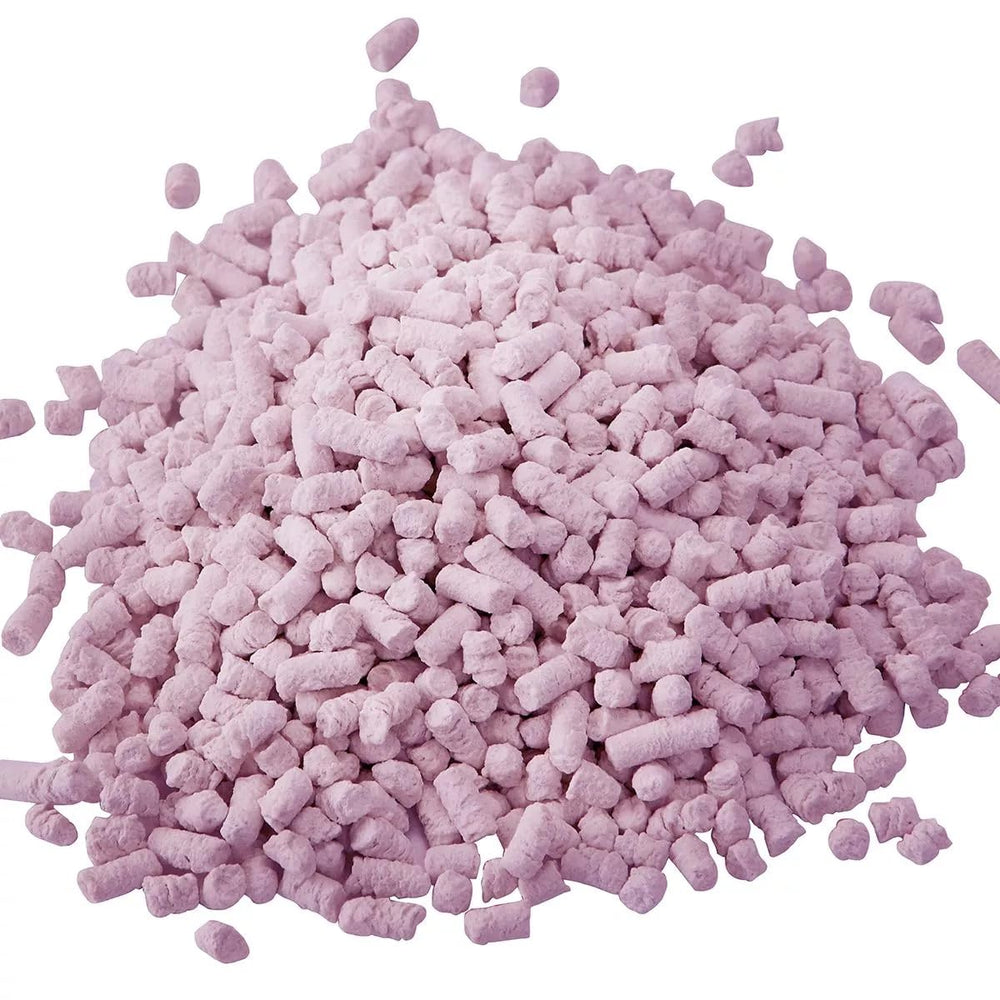 IceCap granulés gros plan illustrant la taille calibrée et réduction de la poussière pour performance optimale