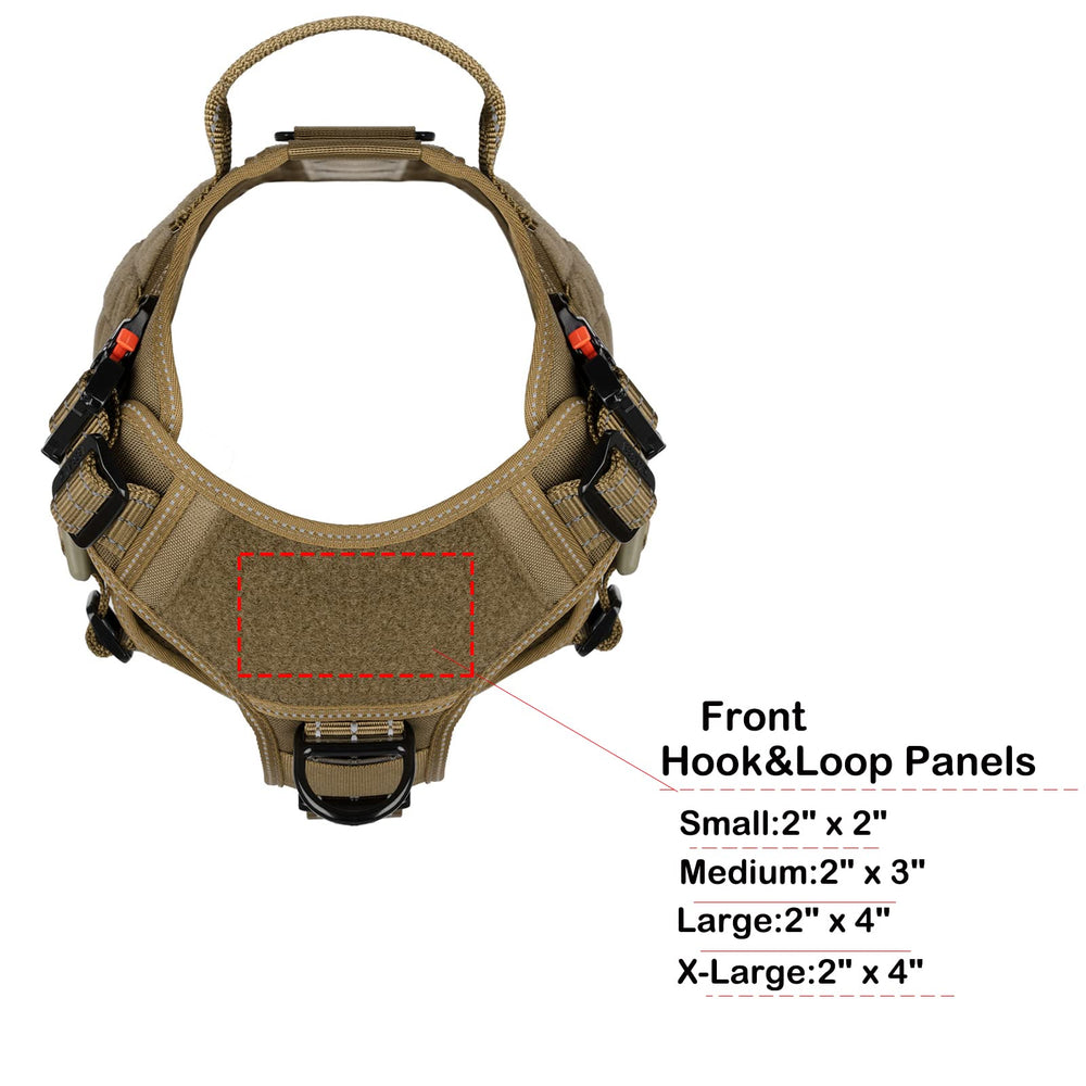 ICEFANG panneau MOLLE avec patchs pour transport d'accessoires