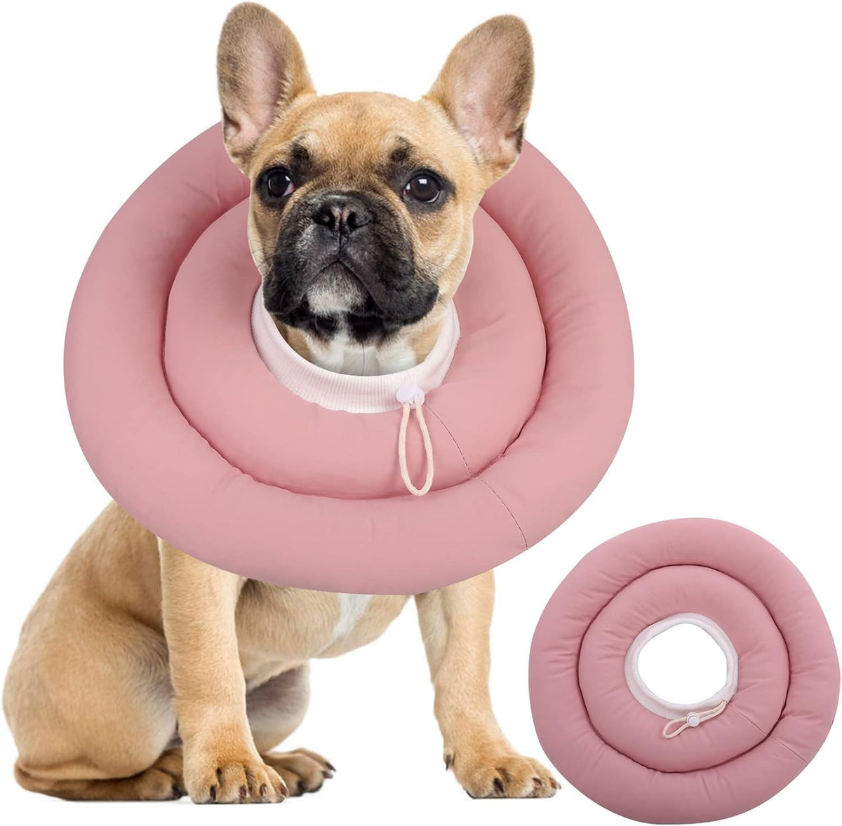 IDOMIK collier vu de face montrant l’emballage et la forme protectrice confortable